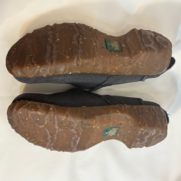 EL NATURALISTA Sz 38 Clogs Slip On Matte Leather Round Toe Rubber Sole Shoes - Picture 6 of 8